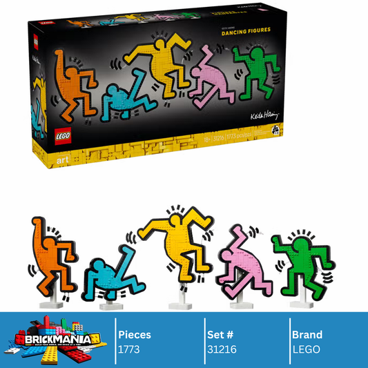 LEGO 31216 Art Keith Haring – Dancing Figures | 1773 PCS