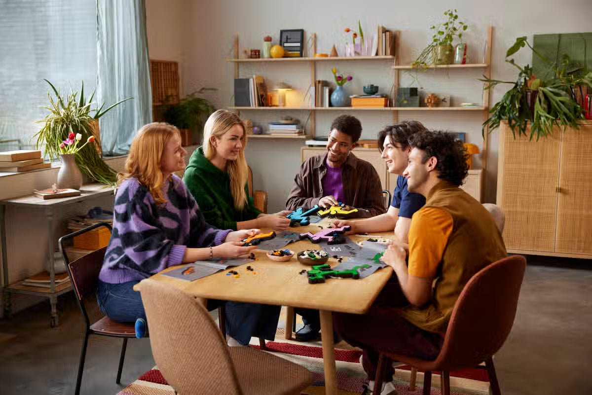 LEGO 31216 Art Keith Haring – Dancing Figures | 1773 PCS