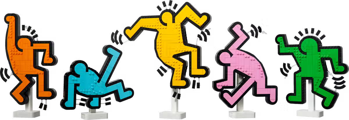 LEGO 31216 Art Keith Haring – Dancing Figures | 1773 PCS