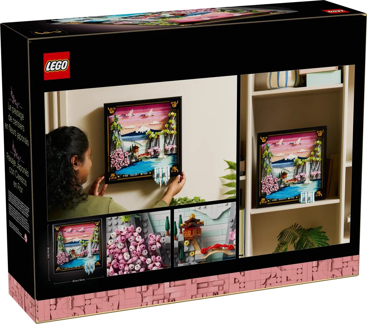 LEGO 31218 Art Japanese Cherry Blossom Landscape | 1892 PCS