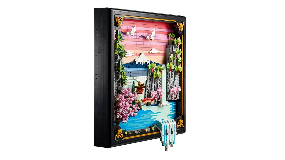 LEGO 31218 Art Japanese Cherry Blossom Landscape | 1892 PCS