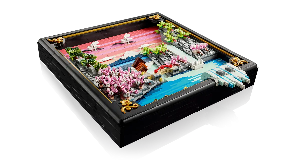 LEGO 31218 Art Japanese Cherry Blossom Landscape | 1892 PCS