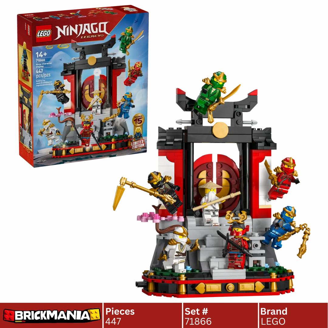 LEGO 71866 Ninjago Ninja Character Display 15th Anniversary | 447 PCS