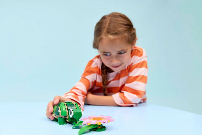 LEGO 31377 Creator 3-in-1 Turtle with a Water Lily Flower | 124 PCS