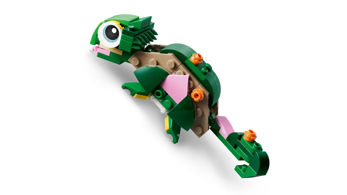 LEGO 31377 Creator 3-in-1 Turtle with a Water Lily Flower | 124 PCS