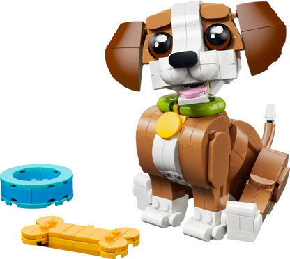 LEGO 31382 Creator 3-in-1 Cute Animals: Playful Puppy Dog | 336 PCS