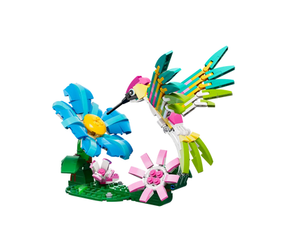 LEGO 31384 Creator 3-in-1 Wild Animals: Colorful Hummingbird | 312 PCS