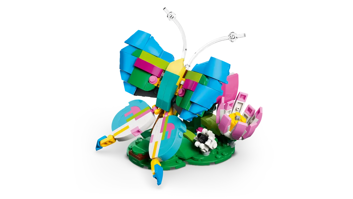 LEGO 31384 Creator 3-in-1 Wild Animals: Colorful Hummingbird | 312 PCS