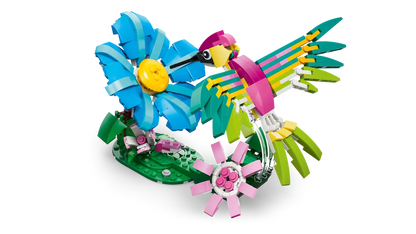 LEGO 31384 Creator 3-in-1 Wild Animals: Colorful Hummingbird | 312 PCS