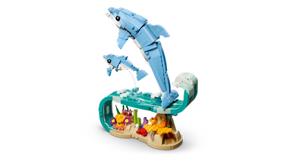 LEGO 31385 Creator 3-in-1 Sea Animals: Beautiful Dolphins | 542 PCS