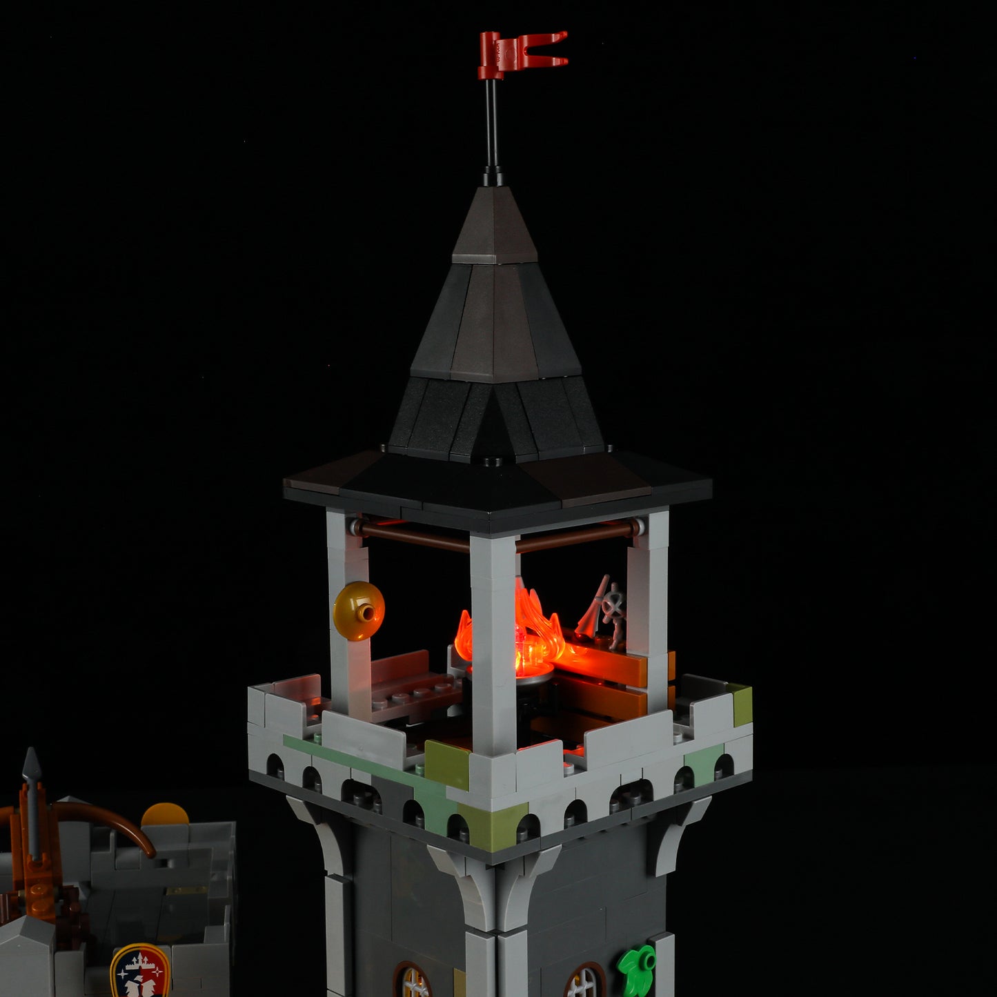 Lumibricks F9027 Medieval Watchtower Building Toy Set | 1625 PCS