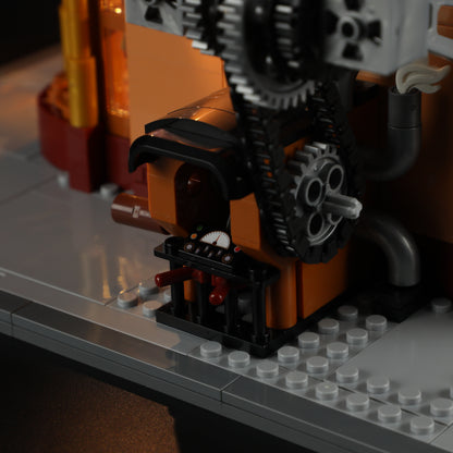 Lumibricks F9050 Steampunk Flying Club Building Toy Set | 1858 PCS