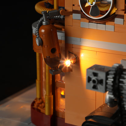 Lumibricks F9050 Steampunk Flying Club Building Toy Set | 1858 PCS