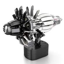 Reobrix 33018 Aircraft Engine Model Building Toy Set | 1351 PCS