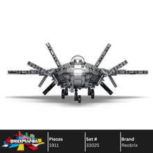 Reobrix  33025 Chengdu J-20 Stealth Fighter Building Toy Set | 1911 PCS