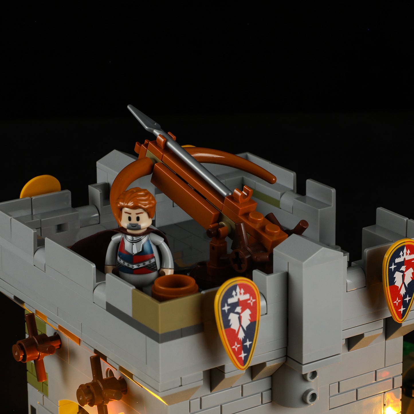 Lumibricks F9027 Medieval Watchtower Building Toy Set | 1625 PCS