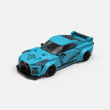 Happy Build PB8846 Nissan GTR Building Toy Set | 428 PCS | Buildable Car with Display Container
