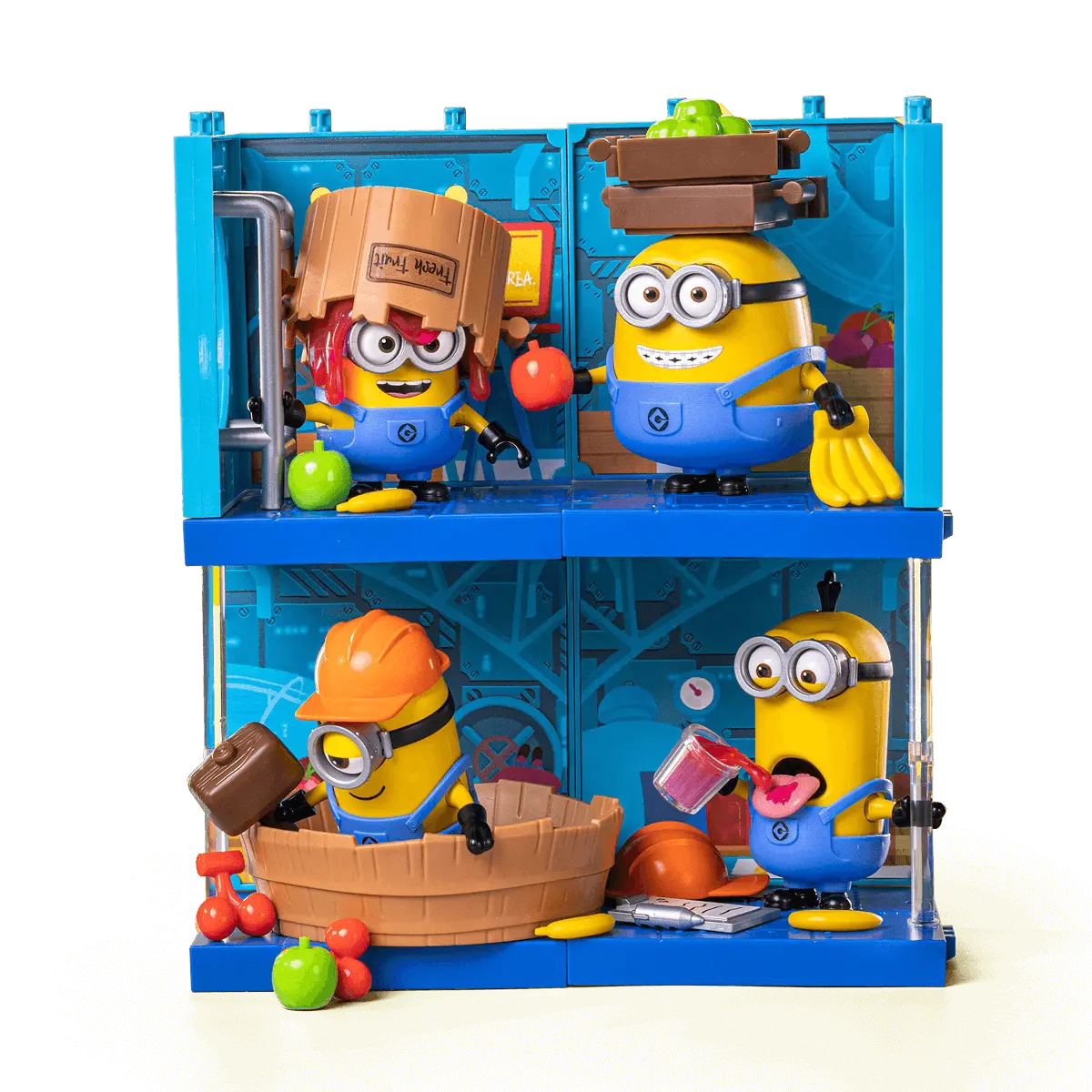 Blokees Minions 74835-74838 preCOOL Jelly Factory Series