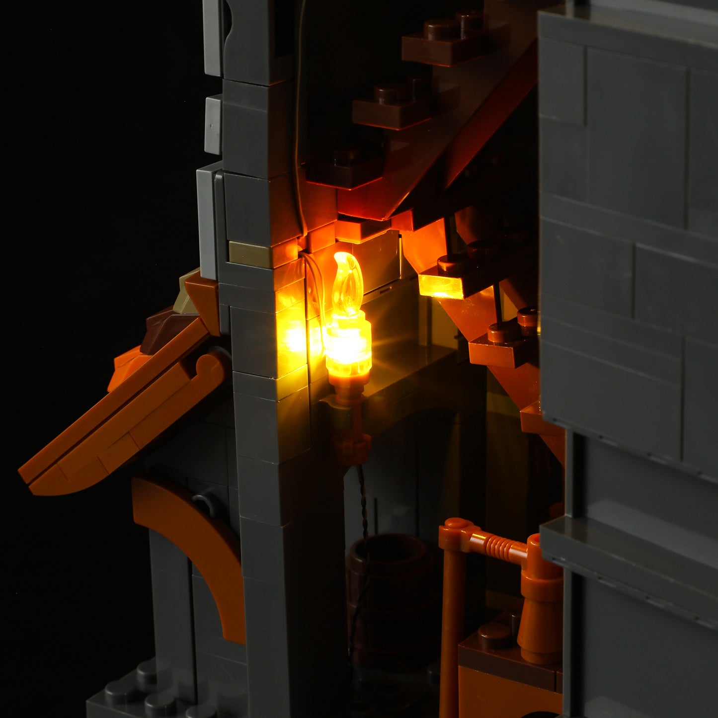 Lumibricks F9027 Medieval Watchtower Building Toy Set | 1625 PCS