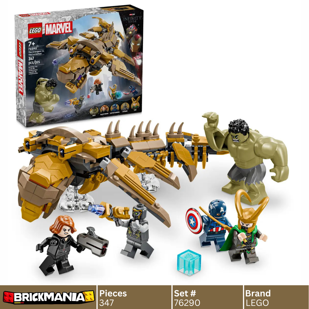 LEGO 76290 Marvel The Avengers vs. The Leviathan | 347 PCS