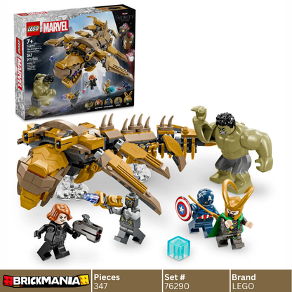 LEGO 76290 Marvel The Avengers vs. The Leviathan | 347 PCS