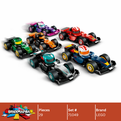 LEGO 71049 Minifigures F1® Collectible Race Cars | 29 PCS