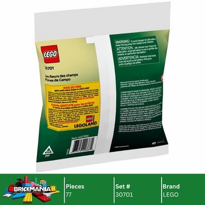 LEGO 30701 Botanicals Field Flowers | 77 PCS