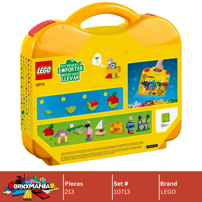 LEGO 10713 Classic Creative Suitcase | 213 PCS