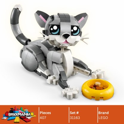 LEGO 31163 Playful Cat | 407 PCS
