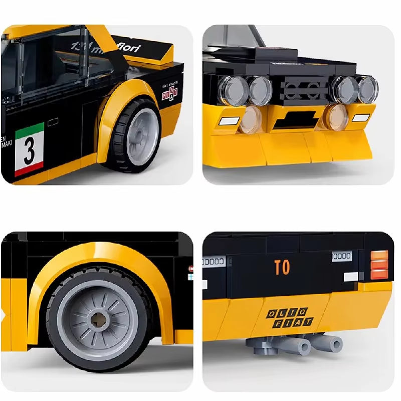 CaDA C55035W Fiat 131 Abarth Building Toy Set | 254 PCS