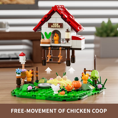 Lumibricks F9034 The Hen House Building Toy Set | 323 PCS