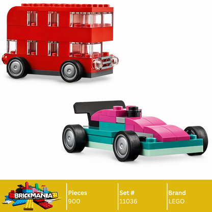LEGO 11036 Classic Creative Vehicles | 900 PCS