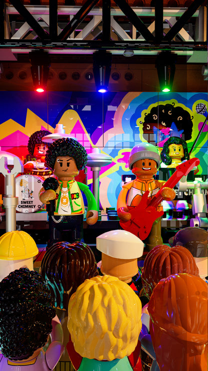 Lumibricks F9068 Factory House of Music Building Toy Set | 2654 PCS