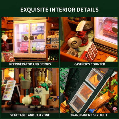 Lumibricks F9029 Farm Store Building Toy Set | 1523 PCS