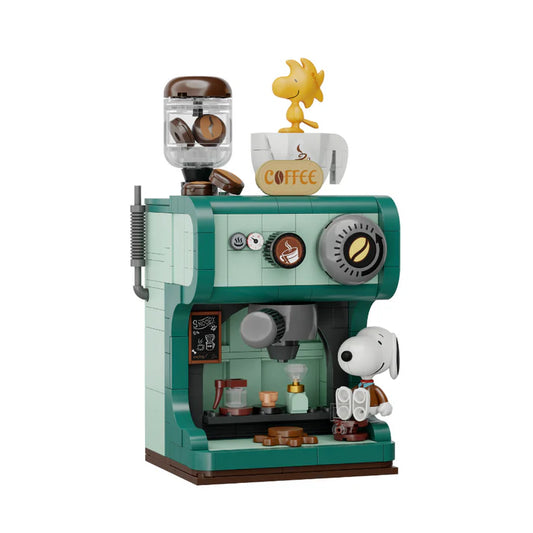 Pantasy 86914 Snoopy Coffee Maker Building Toy Set | 280 PCS