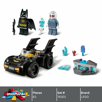 LEGO 76301 Batman™ & Batmobile™ vs. Mr. Freeze™ | 63 PCS