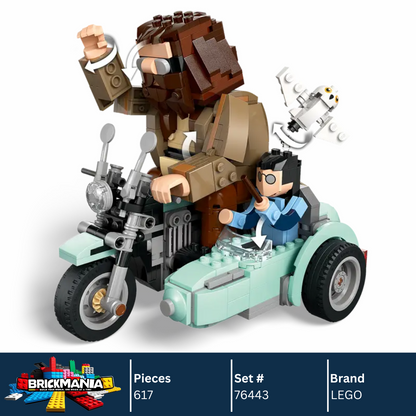 LEGO 76443 Harry Potter Hagrid™ & Harry's Motorcycle Ride | 617 PCS