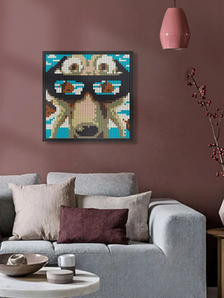 N0218 Scrat Mosaic Wall Art | 2304 PCS