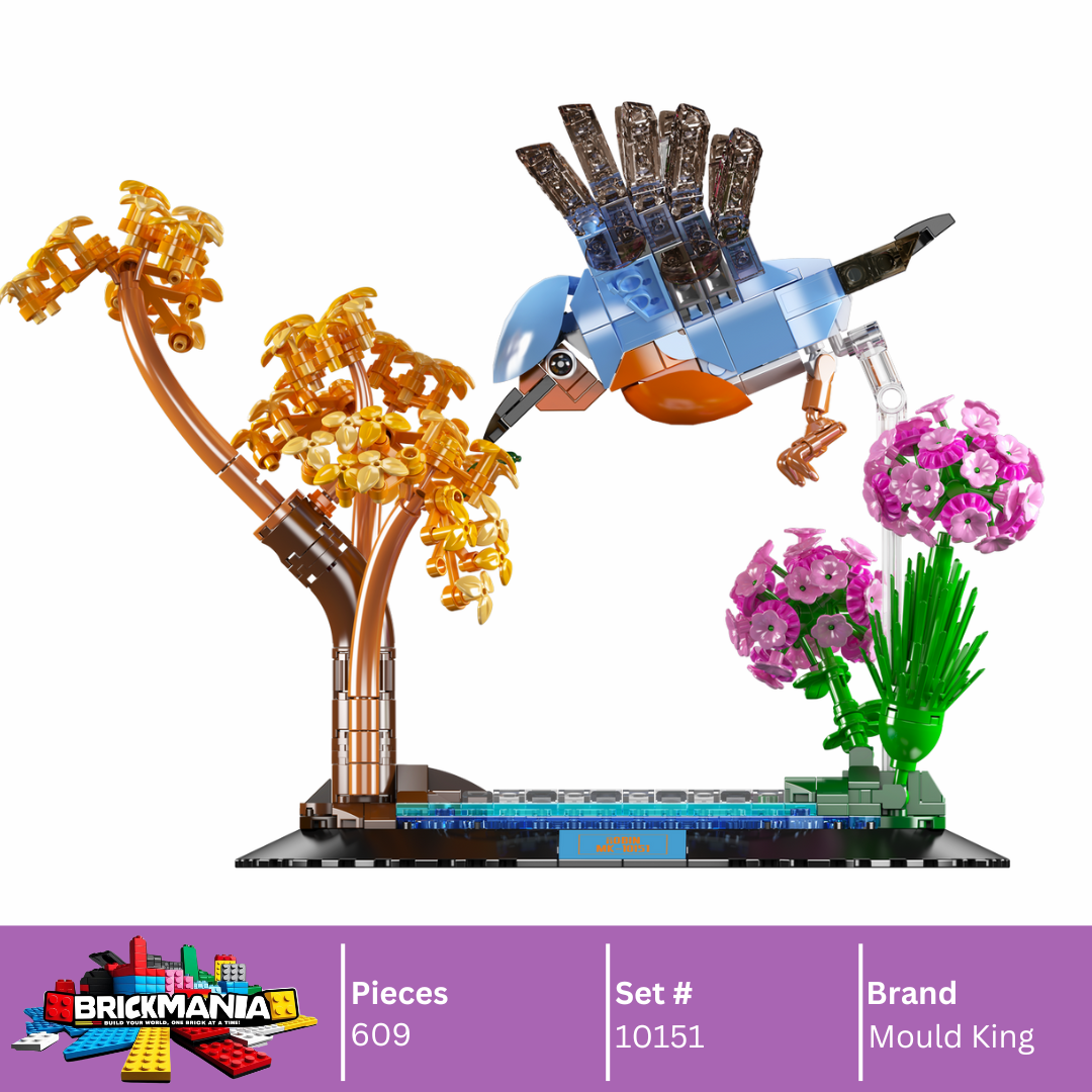 Mould King 10151 Robin Bird Building Toy Set 609 PCS – Brickmania