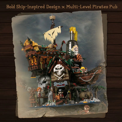 Pantasy 85022 Pirate The Pirates Pub Building Toy Set | 2858 PCS