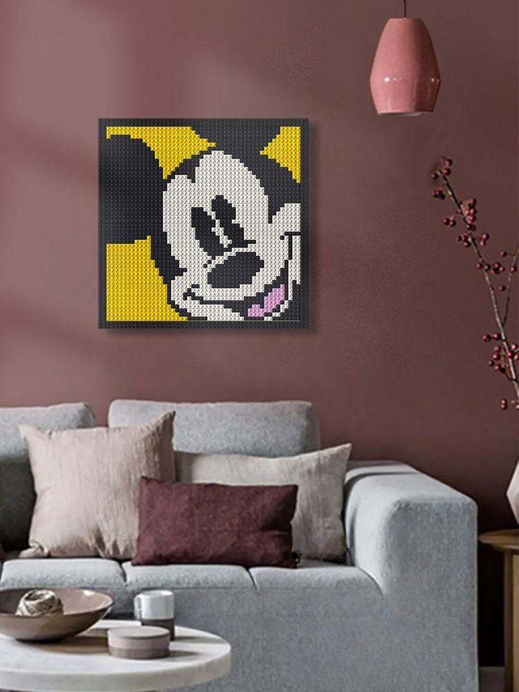 N0201 Mickey Mouse Mosaic Wall Art | 2304 PCS