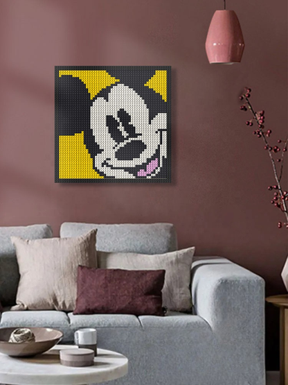 N0201 Mickey Mouse Mosaic Wall Art | 2304 PCS