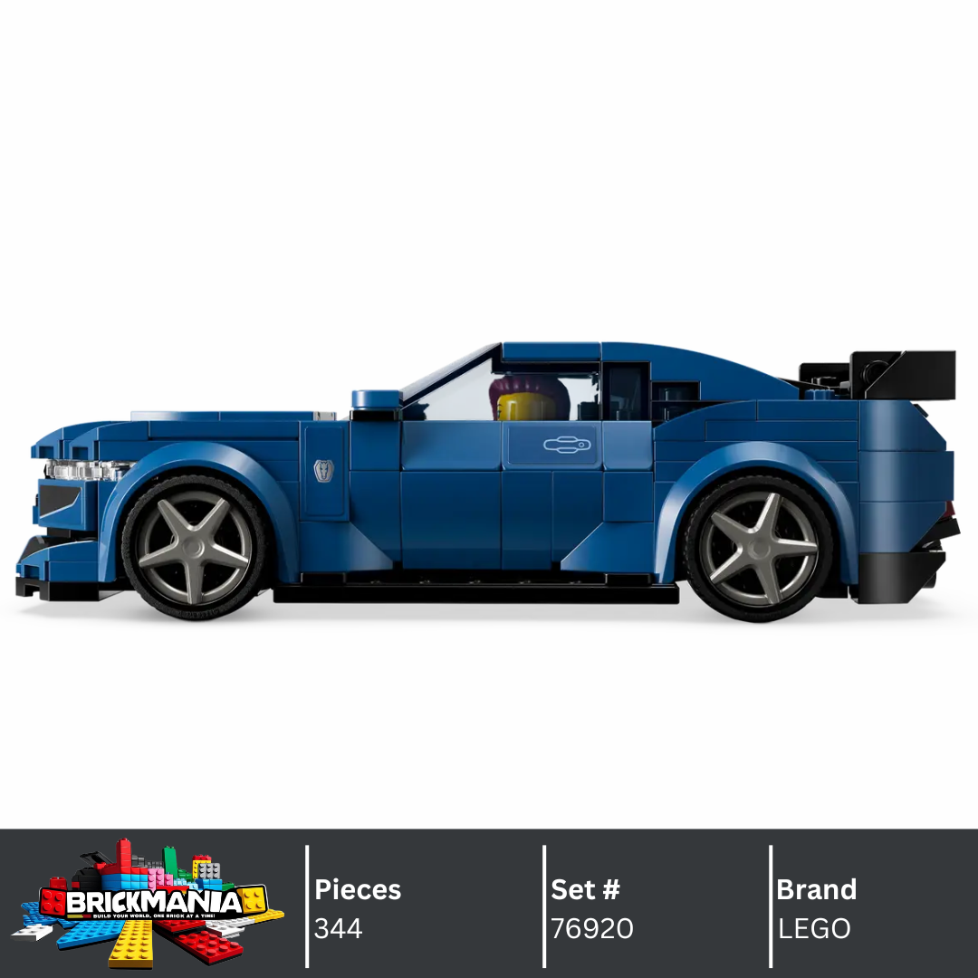 LEGO 76920 Speed Champions Ford Mustang Dark Horse Sports Car | 344 PCS