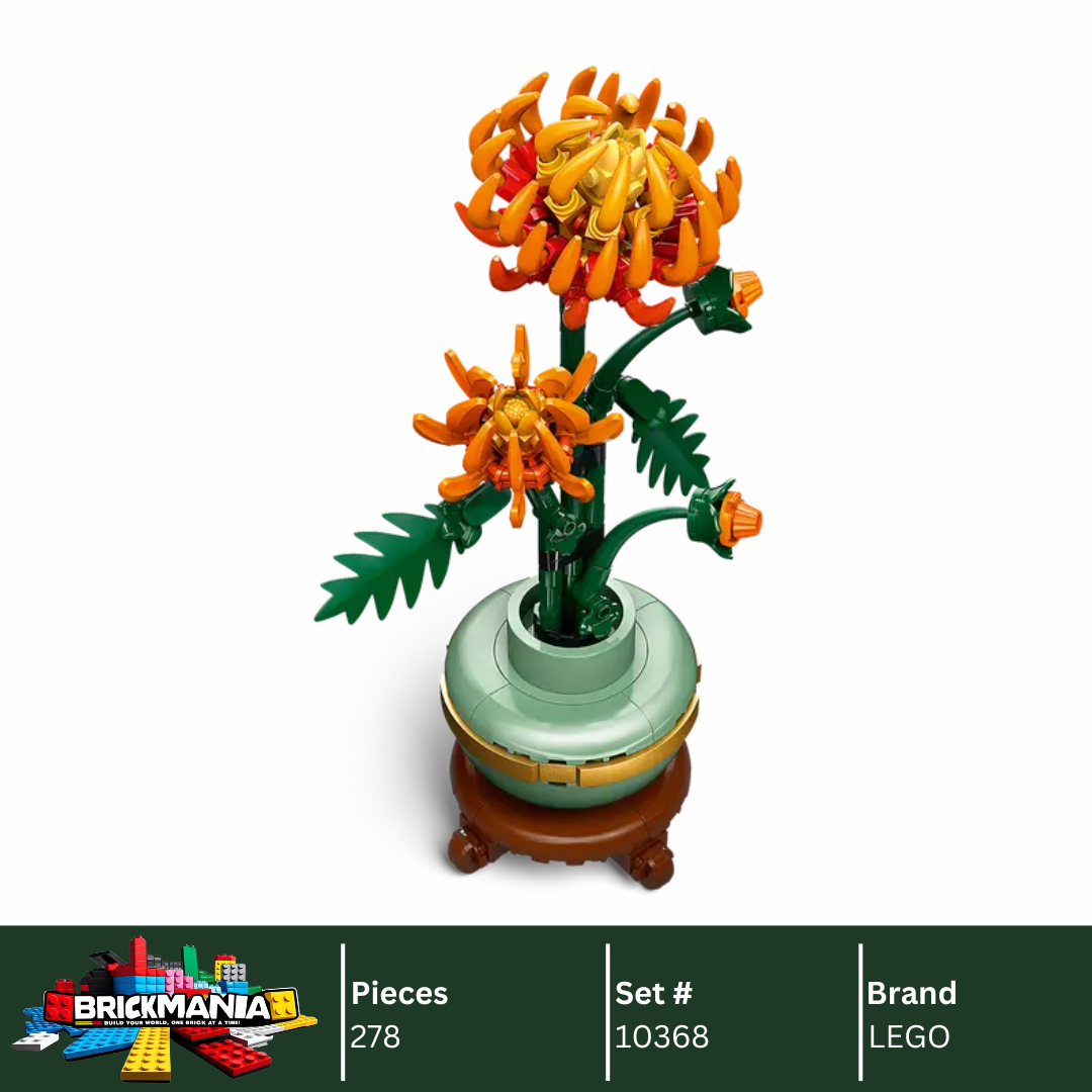 LEGO 10368 Botanicals Chrysanthemum | 278 PCS