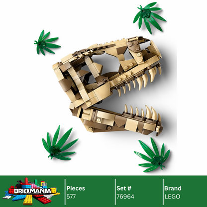 LEGO 76964 Dinosaur Fossils: T. rex Skull | 577 PCS