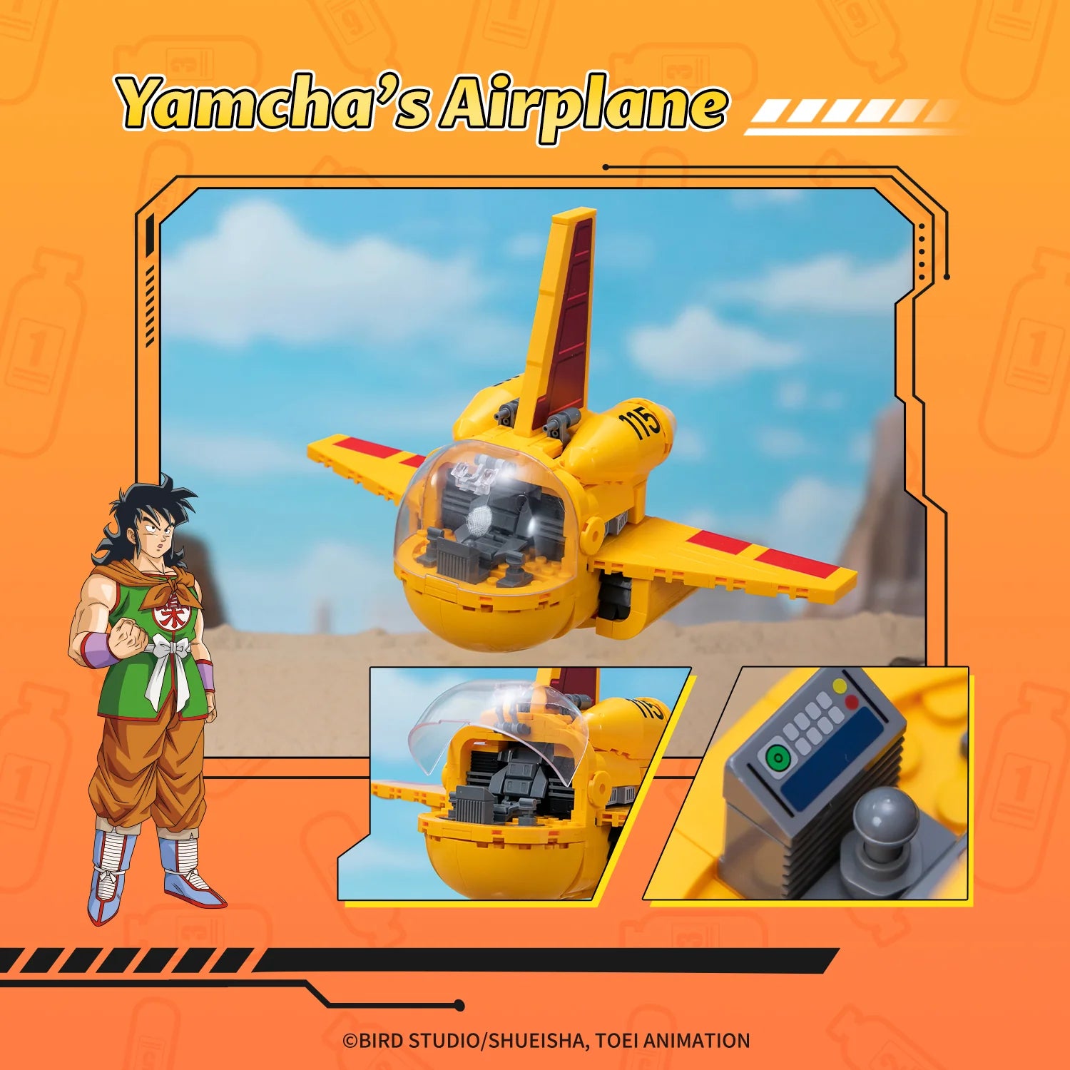 Pantasy 87004-87008 Dragon Ball Classic Ride Series – Brickmania