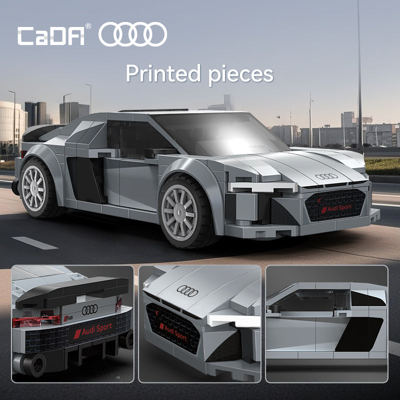 CaDA C55027W Audi R8 Coupe Building Toy Set | 199 PCS