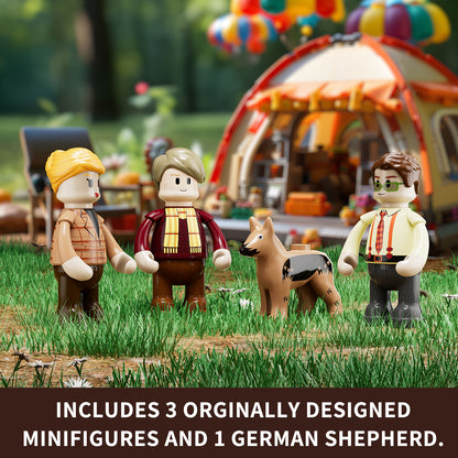 Lumibricks F9022 V2.0  Lookout Campground Building Toy Set | 1429 PCS