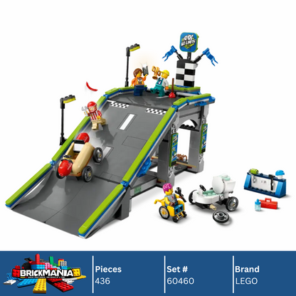 LEGO 60460 No Limits: Race Car Ramp Track | 436 PCS