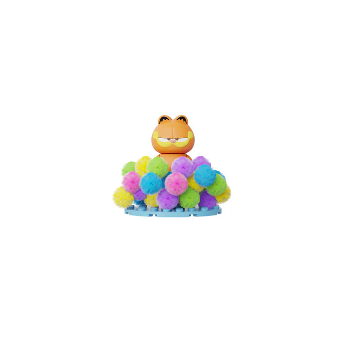 Pantasy 86804 Garfield Crystal Ball Series Gumball Machine Building Toy Set |99 PCS
